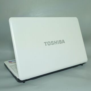 即使用可能 Wi-Fi有 東芝 ノートパソコン B350/24B ホワイト 中古美品