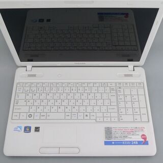 ホワイト色 ノートパソコン 中古良品 15.6型 東芝 B350/24B Pentium 4GB 320G DVDRW 無線 Wi-Fi Windows10 LibreOffice済 即使用可能 即使用可能 Wi-Fi有 東芝 ノートパソコン B350/24B ホワイト 中古美品