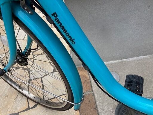 Panasonicパナソニック電動アシスト自転車26インチ12Ah ブルー