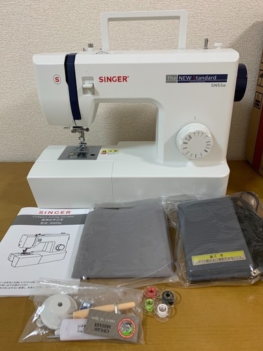 新品同様•美品】SINGER ミシン 型式SN55e - ミシン 