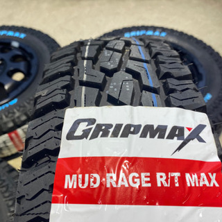 車検対応　ゴツゴツタイヤ　ホワイトレター　アルミホイールセット　145R12 6PR 4-100