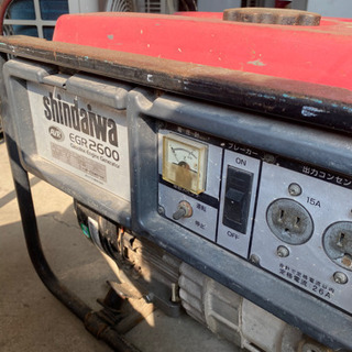 発電機　動作確認なし　パーツどりに　3台セット