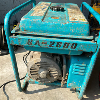 発電機　動作確認なし　パーツどりに　3台セット