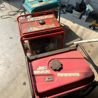 発電機　動作確認なし　パーツどりに　3台セット