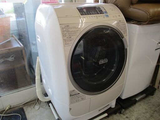 洗濯機 ドラム式 9.0kg 2013年製 ヒタチ BD-3500L ホワイト系 HITACHI 札幌市 中央区 南12条
