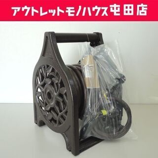未使用 グリーンライフ Gフローラ アンティーク調 アルミ鋳物ホースリール 20mホースセット お庭の水やりに☆ PayPay(ペイペイ)決済可能 ☆ 札幌市 北区 屯田