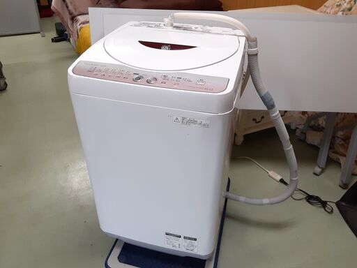 シャープ 6kg 洗濯機 2011年製 ES-GE60L-P　/DJ-0248-2F