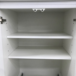 家具ならトレファク吉川店！！ 松田家具 食器棚 2枚扉 定価147.200円 