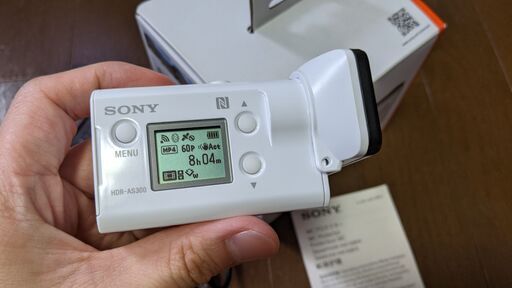 アクションカム】ソニー HDR-AS300 空間光学ブレ補正搭載モデル レンズ 