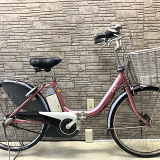 東京23区配達無料 新基準 ヤマハ パス 8.1Ah リチウム 電動自転車 中古24