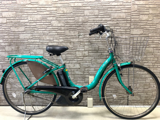 東京23区配達無料　新基準　ブリヂストン　アシスタ　6.6Ah リチウム 電動自転車中古BS26インチ