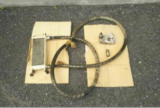 パーツ 旧車、FITオイルクーラー