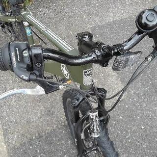 中古自転車1578 前後タイヤ新品！ マウンテンバイク JEEP 26