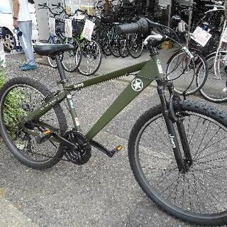 中古自転車3230 折り畳み マウンテンバイク 26インチ 3×6段