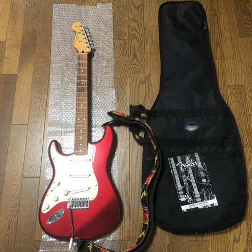 弦楽器、ギター FENDER Standard Stratocaster LH Upgrade Candy Apple Red
