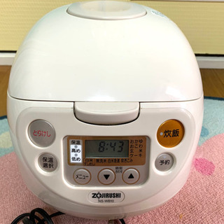 ZOJIRUSHI NS-WB10 炊飯器 中古 電源確認済み