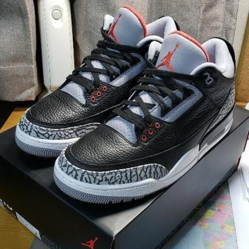 美中古 AIR JORDAN 3 RETRO OG\n\nブラセメ