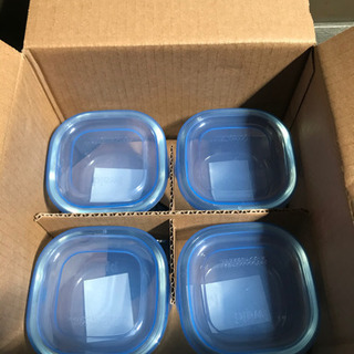 イワキ iwaki 耐熱ガラス食器　ブルー