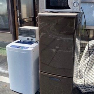静岡県の家電セットの中古が安い!激安で譲ります・無料であげます
