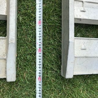 アルミブリッジ　長さ2400㎜、幅350㎜　トラクター等使用