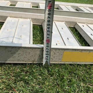 アルミブリッジ　長さ2400㎜、幅350㎜　トラクター等使用