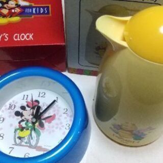 ミッキー ディズニー 時計 魔法瓶