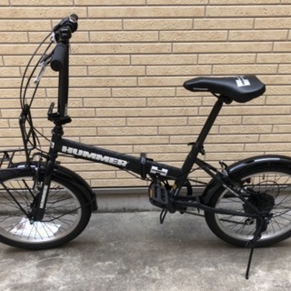 【ネット決済】美品　HUMMER製　折り畳み自転車