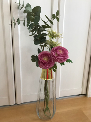 フランフラン花瓶 フランフラン造花セット美品 吉松 長堀橋の家電の中古あげます 譲ります ジモティーで不用品の処分