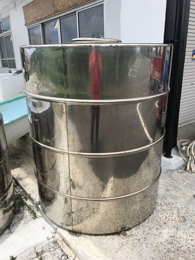 【引取限定】ステンレスタンク　約２ｔ用 中古品【うるま市田場】