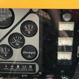 【引取限定】デンヨー　ディーゼルエンジン発電機　DCA-25SPI　 中古品【うるま市田場】