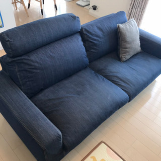 【美品】無印良品　ワイルドアームソファー　2.5シーター