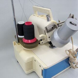 ☆ジューキ☆ロックミシン MO-102S 1本針2本糸 フットコントローラー/自作ライト付き 札幌 北20条店 ☆ジューキ☆ロックミシン MO-102S 1本針2本糸 フットコントローラー/自作