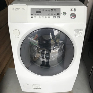 【名古屋市郊外配送可能】シャープ　ドラム式洗濯乾燥機　ES-V2...