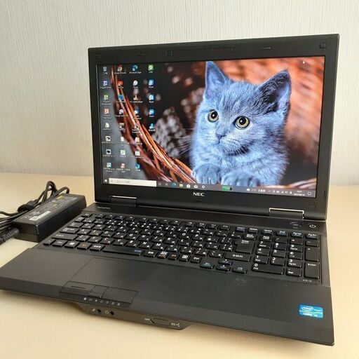 【取引中です】☆SSD搭載で快適☆　NEC　15インチノート　i5　Wi-Fi  マルチ　テンキー　Windows10　⑧