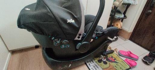 joieトラベルシステムチャイルドシート+ベビーラック4点セット