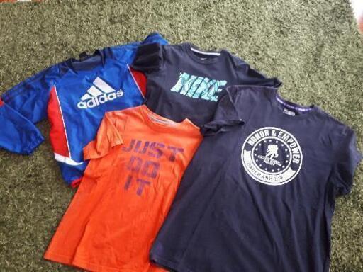NIKE adidas アンダーアーマー ナイキ アディダス 130㎝  メンズL  Tシャツ ピステ スポーツ