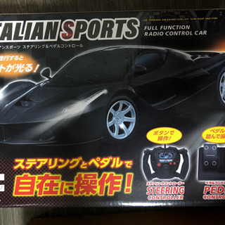 最終処分価格【美品】RCイタリアンスポーツステアリング＆ペダルコ...