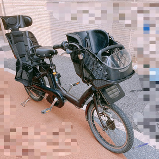 【取引中】ブリヂストン　電動自転車三人乗り　中古