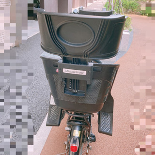 【取引中】ブリヂストン　電動自転車三人乗り　中古