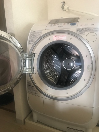 急募！ドラム式日立洗濯機(少々難あり)