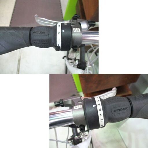 クロスバイク GIANT ESCAPE R3 Mサイズ 500mm ホワイト アルミフレーム 
