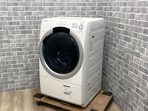 【ハッピー西葛西店】7.0kg　ドラム式洗濯機　乾燥容量3.5kg　右開き　シャープ　2016年式　ID:59055