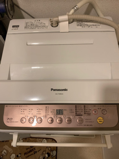 7/11受渡し決定　2017年製　Panasonic洗濯機　7Kg