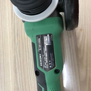 引取限定】HIKOKI G3610DA ディスクグラインダ 中古品【うるま市田場】