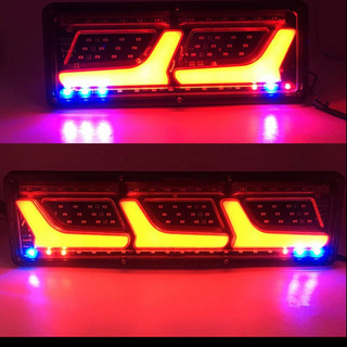 トラック　3連　テールランプ　Bluetoothイヤホン5.0プレゼント！