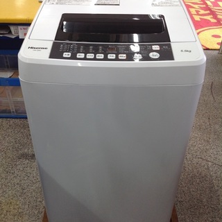 最短即日配送可能！】5.5kg 全自動洗濯機 Hisense【9651443】