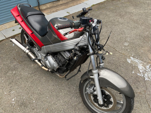 （商談中）事故車　ZZR250 走行不可能、部品取り等に