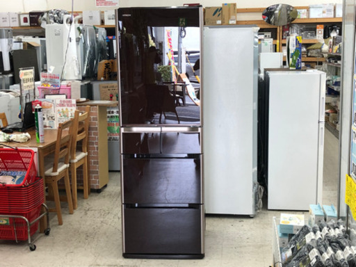 【愛品館江戸川店】HITACHI日立　415L　5ドア冷凍冷蔵庫 「R-S4200E」 （2015年製）お問い合わせID:143-013293-002　配送可　1,100円～
