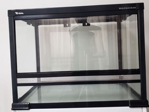 ビバリア　飼育ゲージ　爬虫類　REPRO645 鍵なし　ガラスゲージ　中古 ビバリア 飼育ゲージ 爬虫類 REPRO645 鍵なし ガラスゲージ 中古