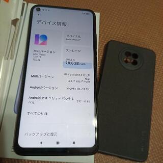 Xiaomi Redmi Note 9T  5G　スマホ